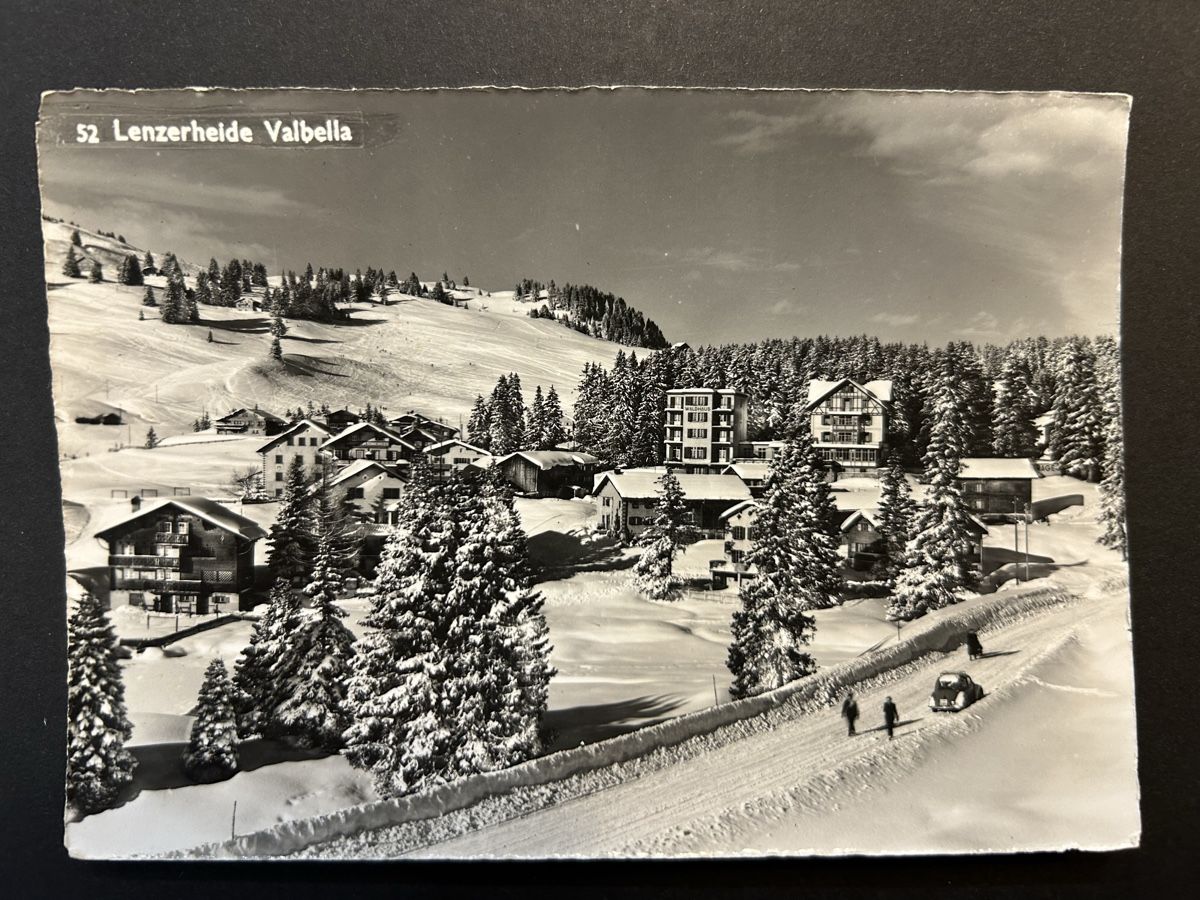 Cartoline postali: Lenzerheide-Valbella AK – Usato da Fanas venduto da Alessio11