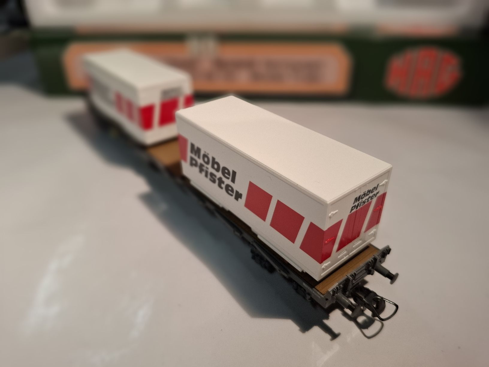 Hag Modelleisenbahnen: HAG H0 Rungenwagen  Neu – Neu und originalverpackt aus Schwanden-Brienz von Burgiba3000 1