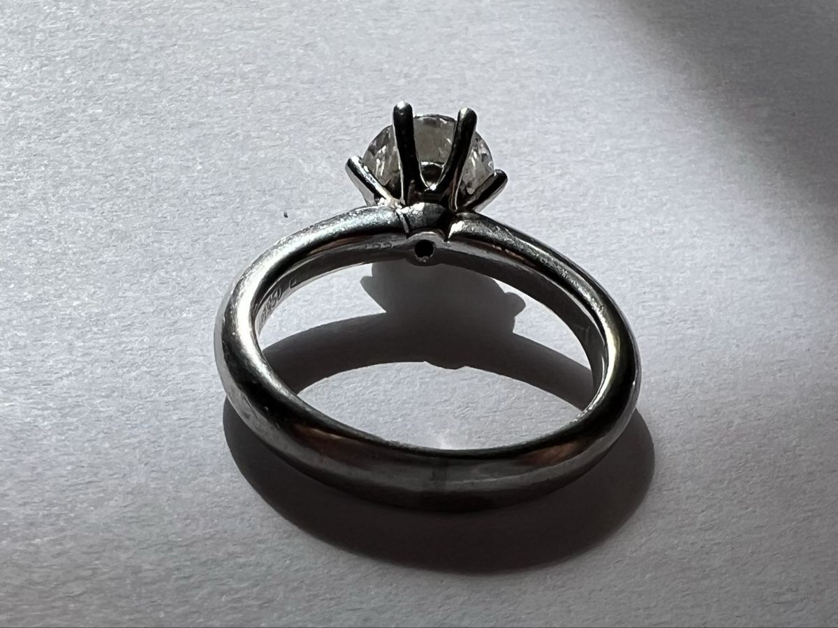 Bucherer Ringe: Diamond Engagement ring Diamant Platin Bucherer 1888 – Gebraucht aus Genthod von cha_8vfp 2