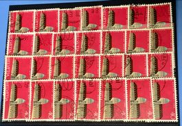 Nr.695 Sonderpostmarken Steckkarte mit Stempel   