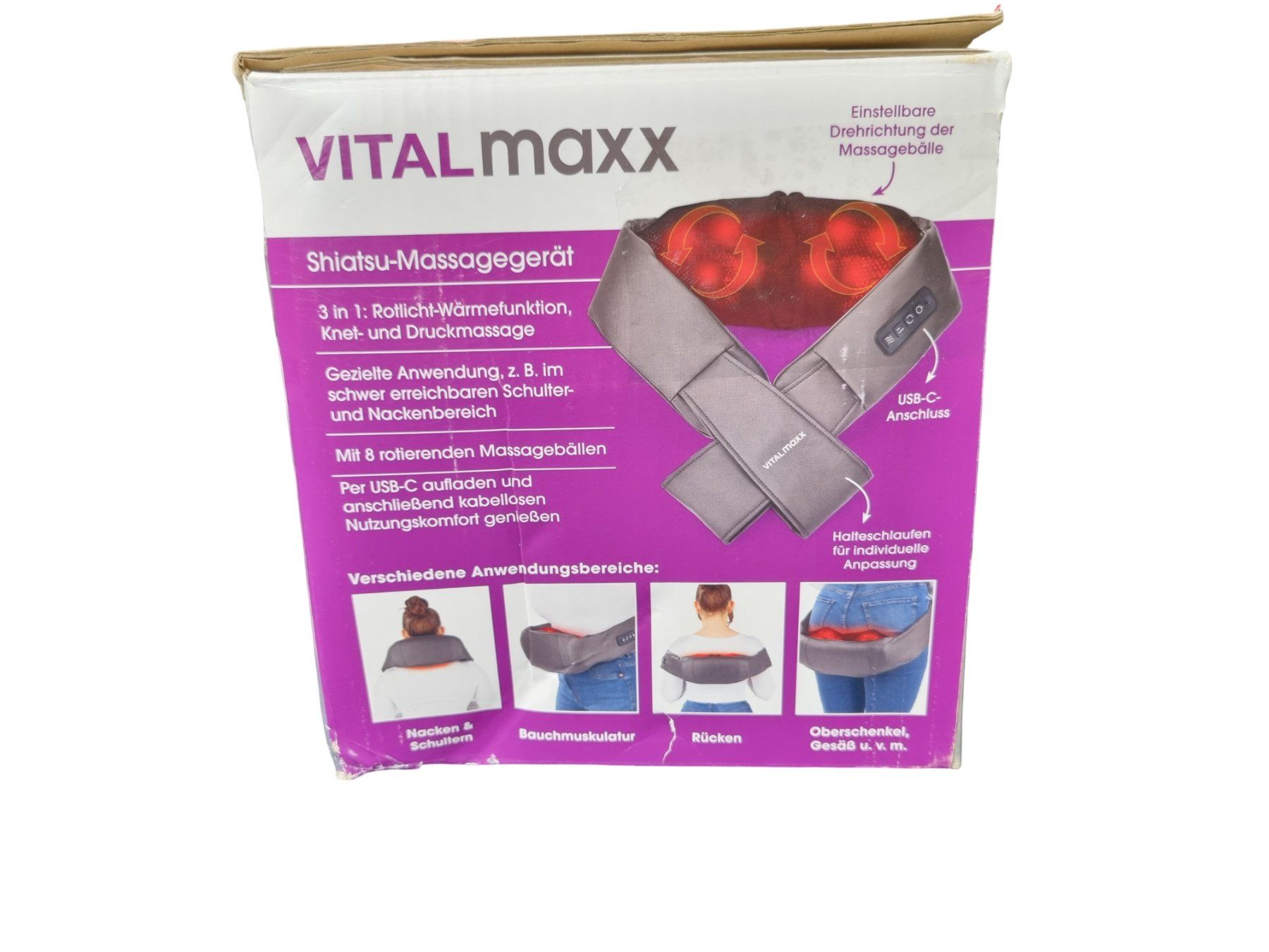 Dispositivi per massaggi: VITALMAXX Shiatsu-Massagegerät – Usato da Wangen b. Olten venduto da Restwert_Wangen 4