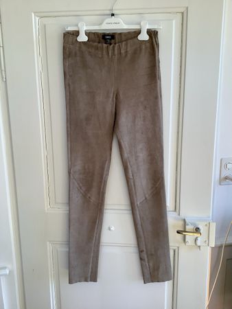 Echtes Wildleder Hose von Arma Stretch taupe S/M