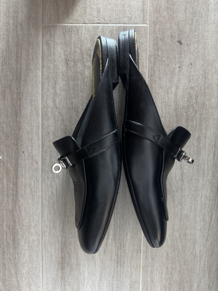 Hermès Damenschuhe: Hermes oz mules Size 40 black  – Gebraucht aus Davos Dorf von gin_8k9d 3