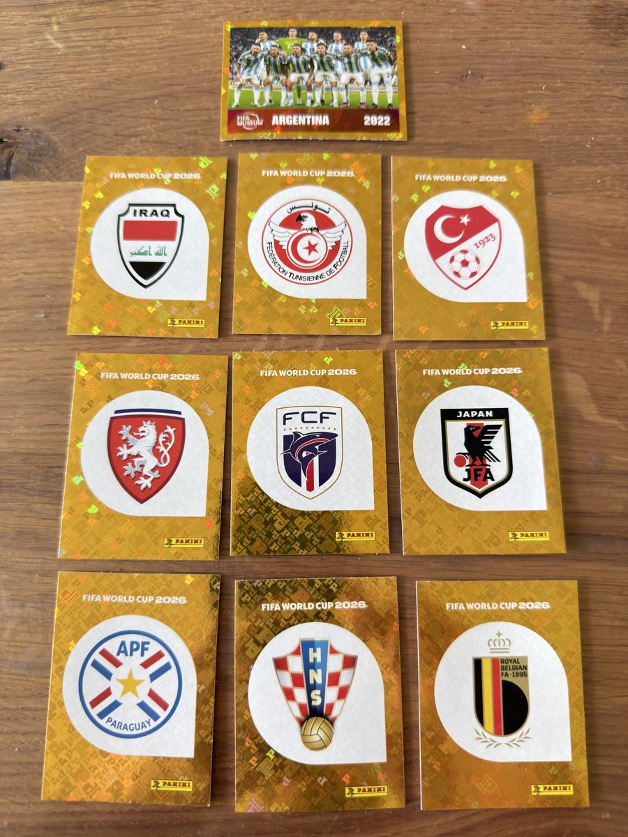 Panini Carte collezionabili: Fifa World Cup 2026 Panini Stick – Nuovo (secondo la descrizione) da Nassenwil venduto da luc_hnh5