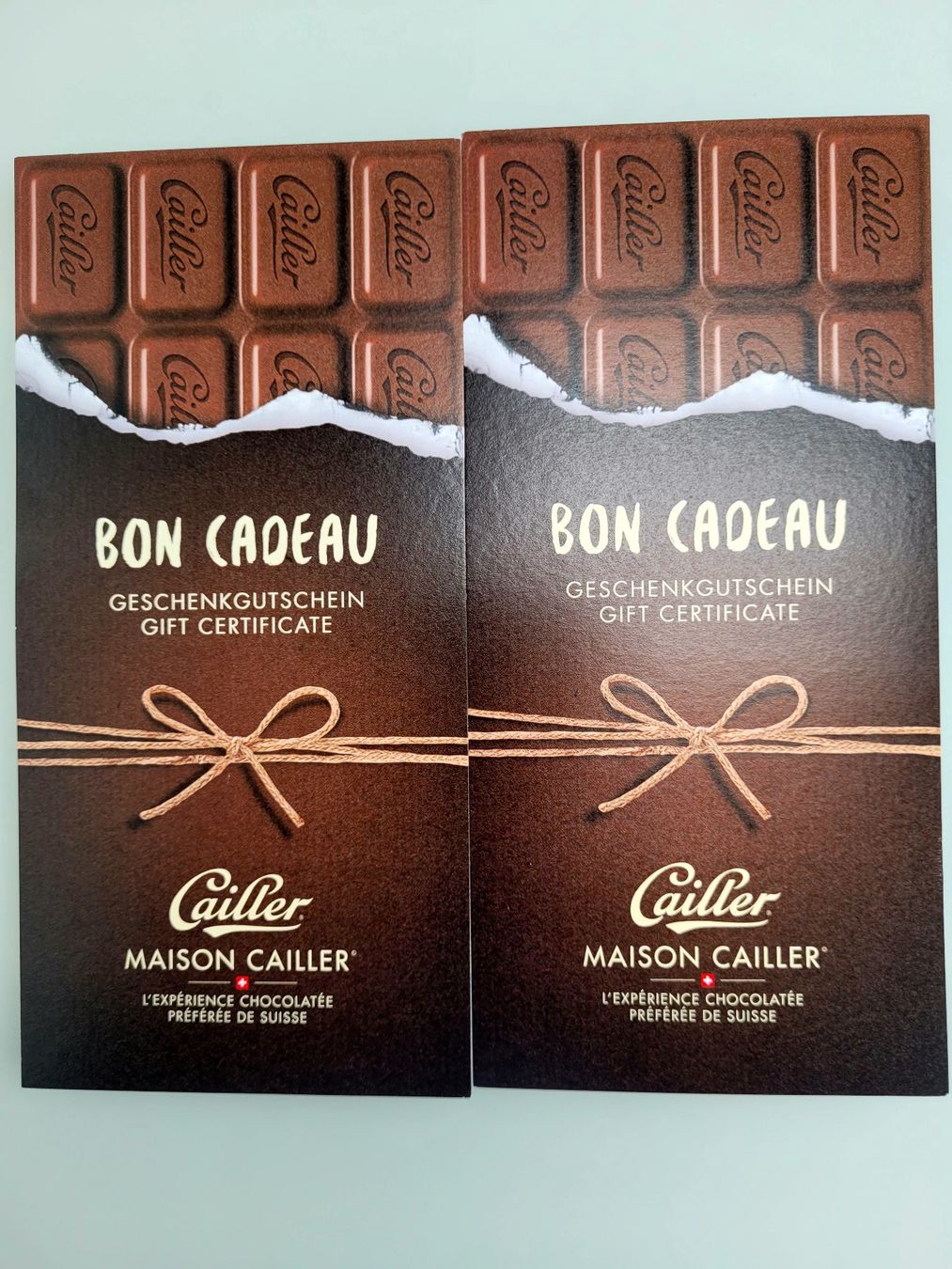 Buoni: Cailler Gutschein 2 Eintritts-Bons Maison Cailler CHF 34.00 – Nuovo e nell'imballaggio originale da Hagendorn venduto da hagendorna 1