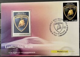 Lamborghini Miura Marke 2007 in Schutzhülle mit Stempel