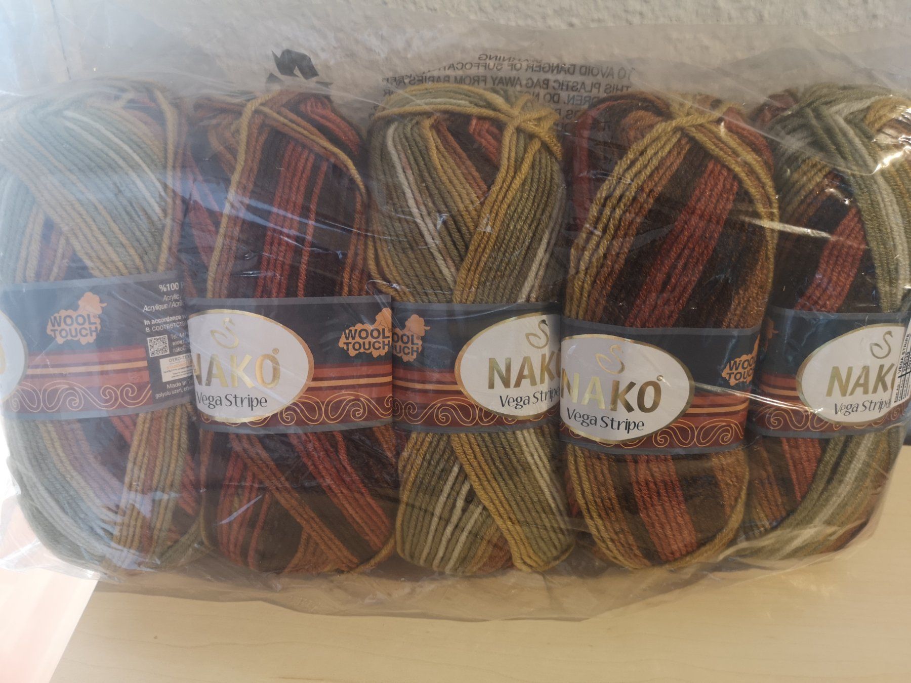 Lana: 5x 100g anti-pilling garn – Nuovo e nell'imballaggio originale da Frenkendorf venduto da DORU1 5