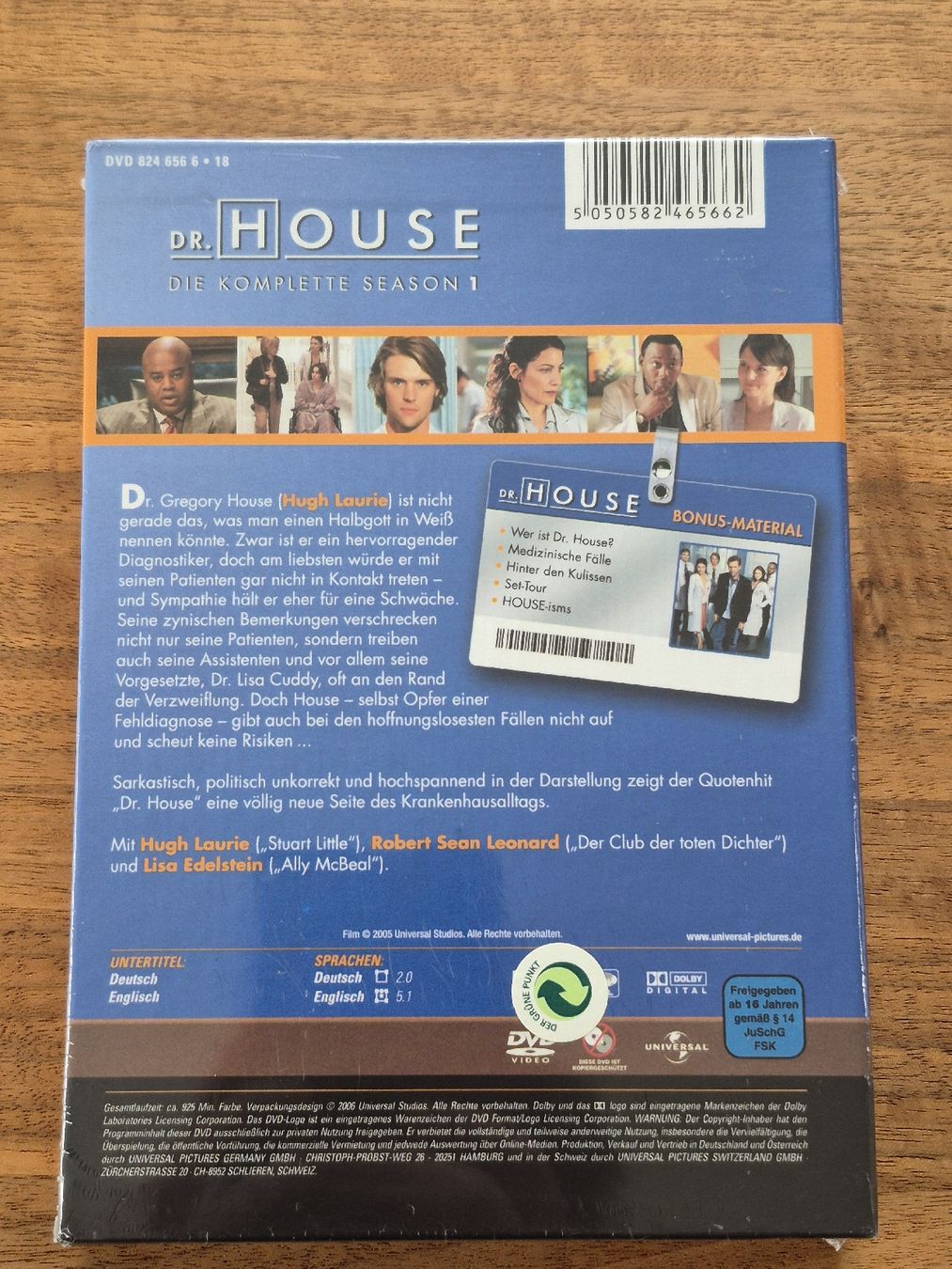 Alle DVDs: Dr. House - Staffel 1 – Neu und originalverpackt aus Olten von bayoffires 1
