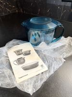 Tupperware MicroCook Kochgefäss blau mit Deckel 