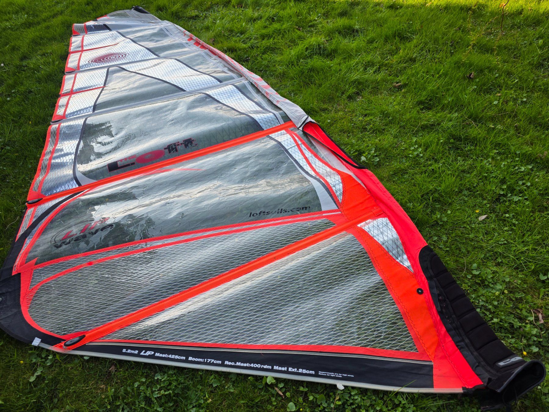 Surfen: Windsurfsegel Loftsail LIP 5,2 – Gebraucht aus Buchs SG von swisssurfer007 1