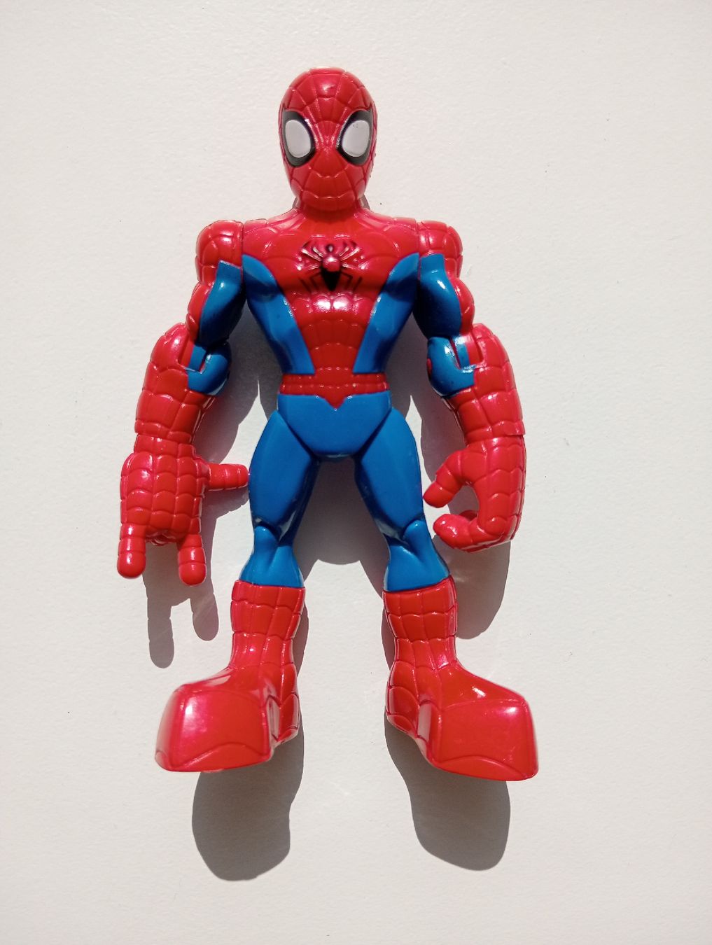 Marvel Giocattoli: Marvel Playskool Heroes Spider-Man Figur Hasbro 2011 13cm – Usato da Allschwil venduto da Evgeniia78