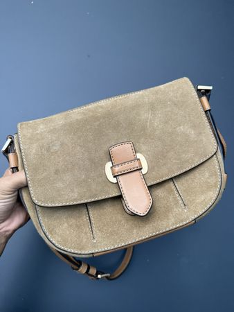 Michael Kors Handtasche Wildleder Leder beige Zustand 7/10