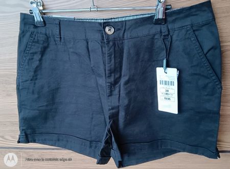 Chicorée Short noir en coton 38 - Neuf