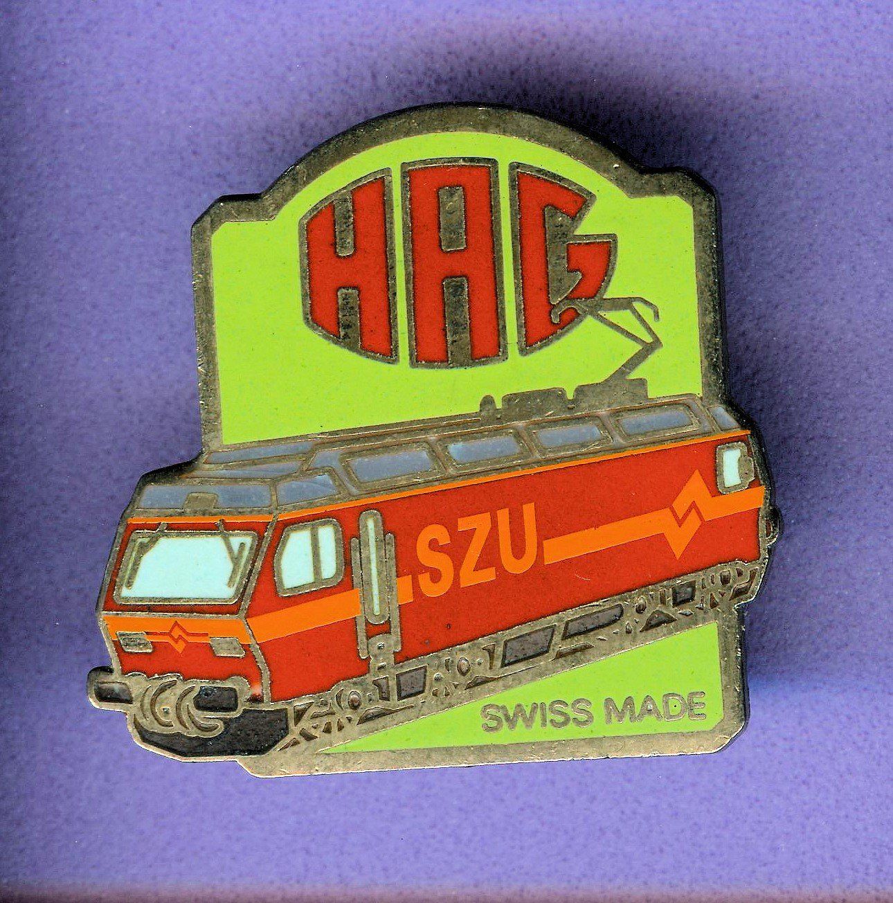 Placchette & Badge: HAG  SZU Re 456 – Usato da Winterthur venduto da Sammleroase