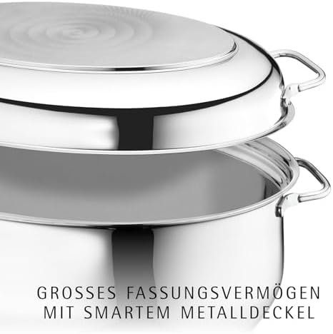 Casseroles: Bräter Deckel backofengeeignet 8 5l Induktion Cromargan – Neuf avec emballage d'origine à Hundwil par Stallone6 4