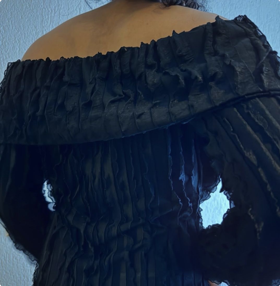 Vestiti: Robe noire épaules dénudées  – Nuovo (secondo la descrizione) da Attalens venduto da bazar_de_giada 2