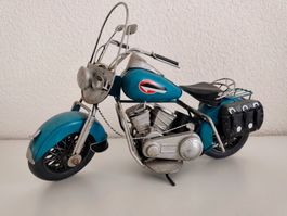 Deko Motorrad im Vintage Look, Metall 30cm