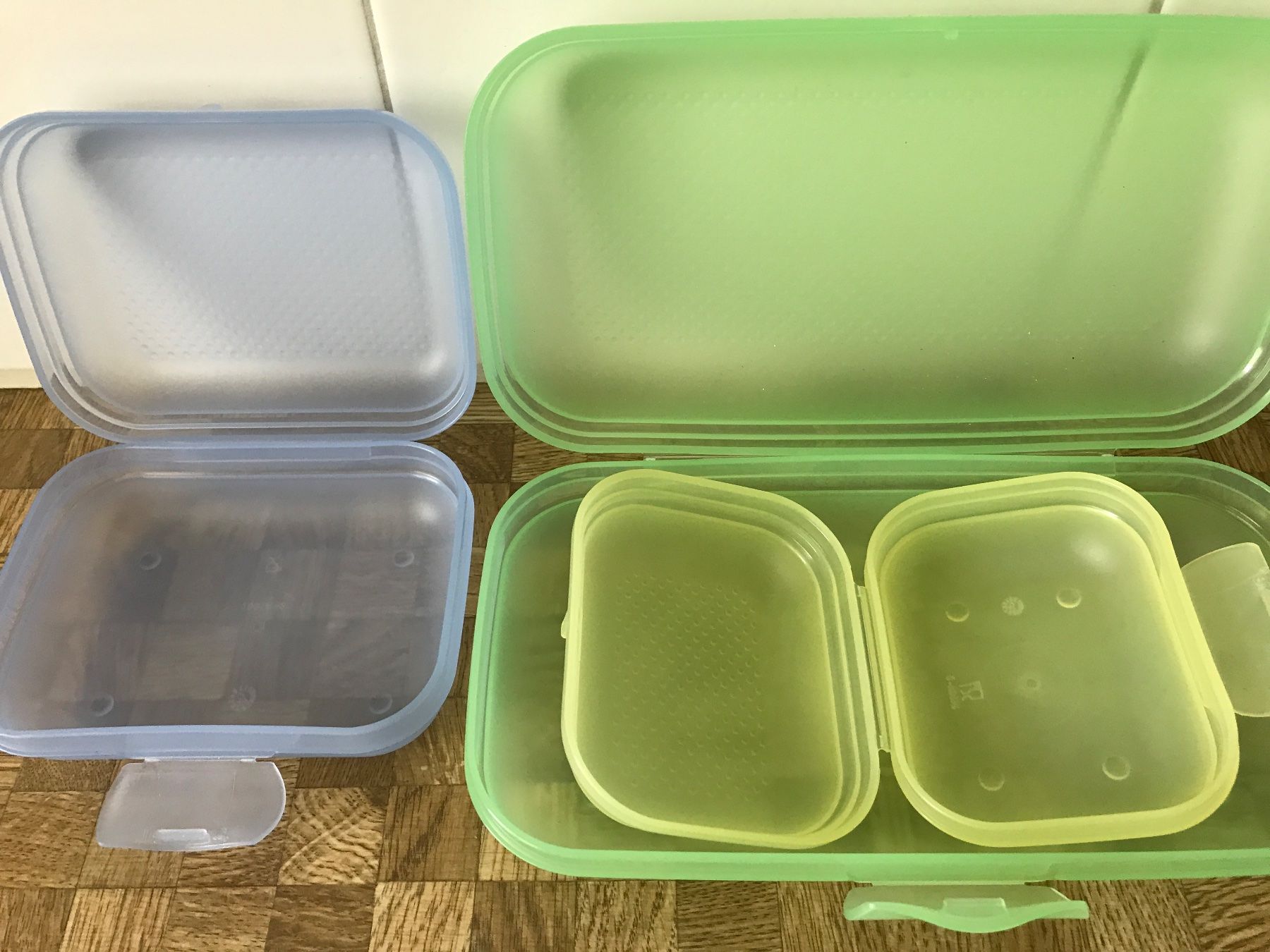 Tupperware Contenitori & Simili: Tupperware 3 Behälter Böxli – Usato da Birmensdorf ZH venduto da Hilhan 1