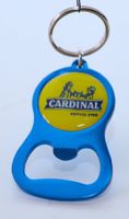 CARDINAL BIER SCHLÜSSEL ANHÄNGER FLASCHEN KABSEL ÖFFNER