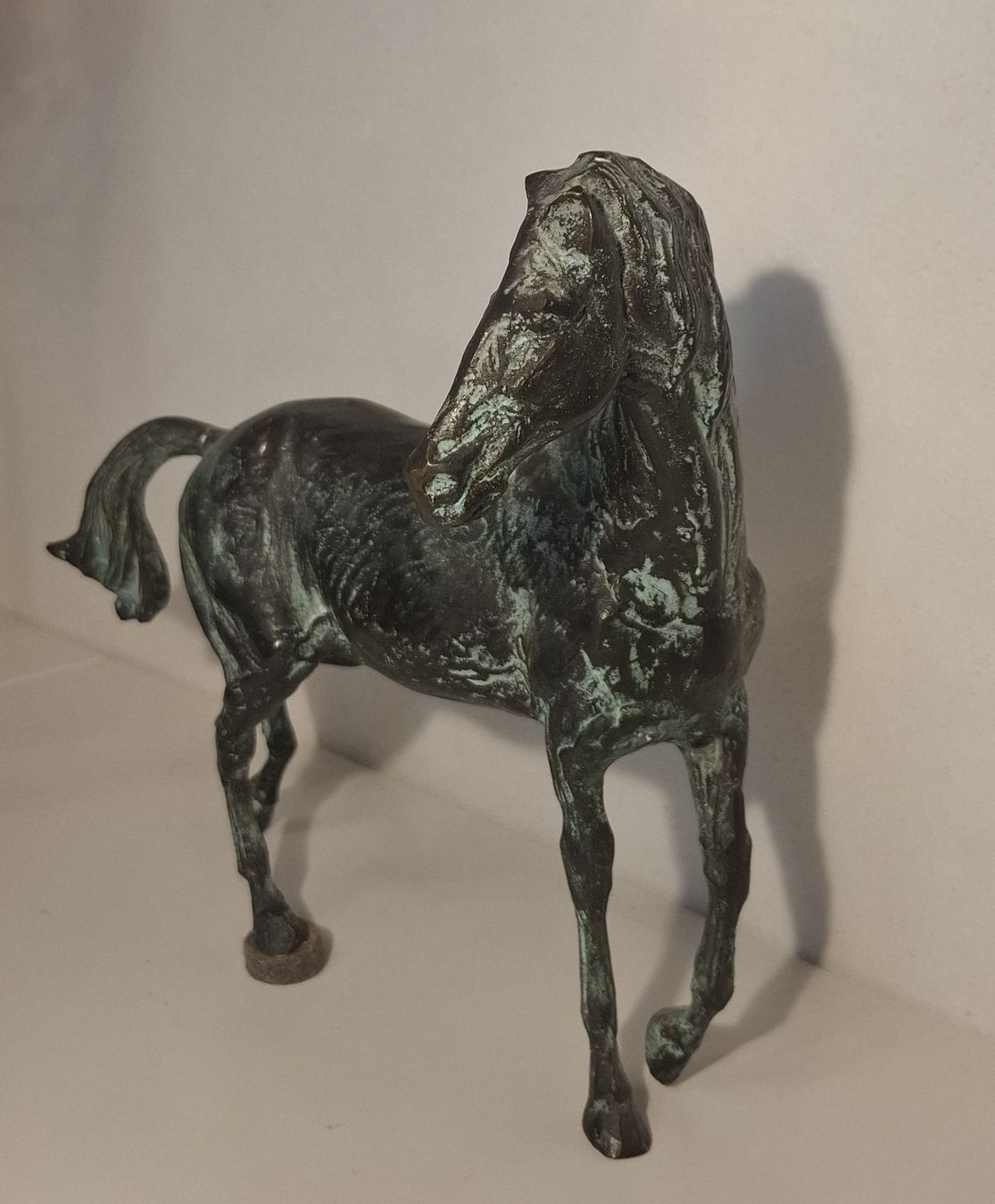 Sculture & Statue: Bronzefigur Pferd antike Nachbildung mit Patina  – Usato da Bern venduto da siri2002 6