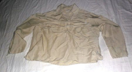 Bluse , beige , Gr. 44