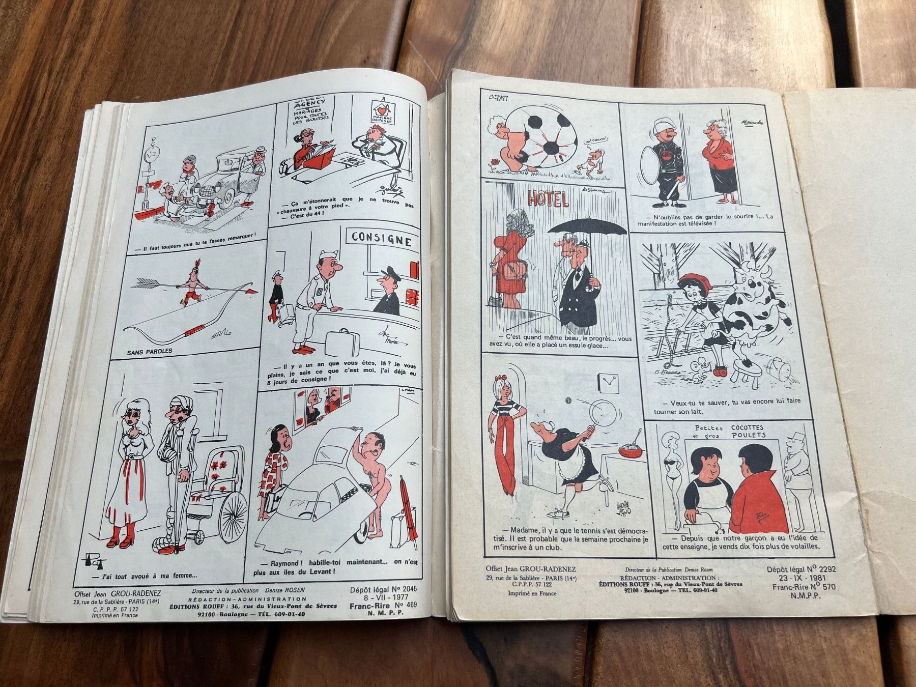 Comics: Franc Rire - Lot de 2 – Gebraucht aus Athenaz (Avusy) von Drine1971 2