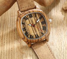 Naturis Bambus Holzuhr - Montre en bois bamboo Naturis