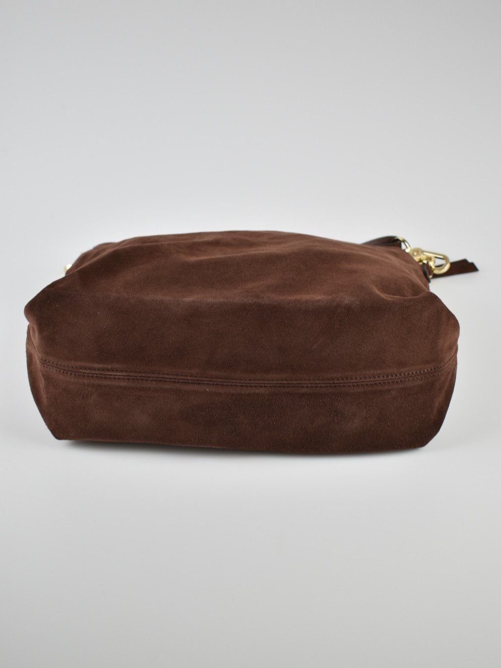 Abro Borse da donna: Abro Soley Handtasche, dunkelbraun, Wildleder – Usato da Nürensdorf venduto da 2ND_STORY 3