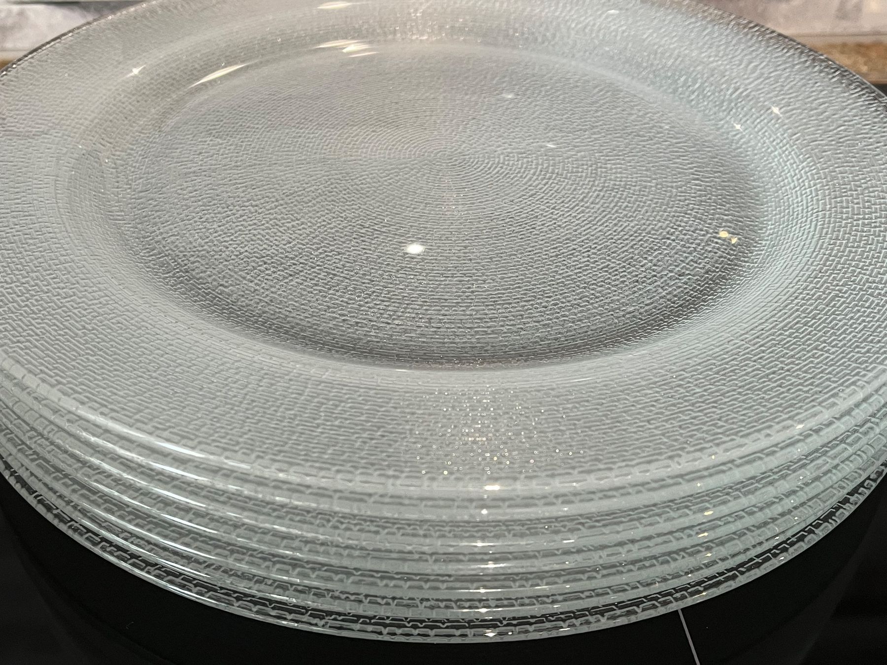 Assiettes: 7 Glas - Platzteller – D'occasion à Bauma par Budgerigar 1