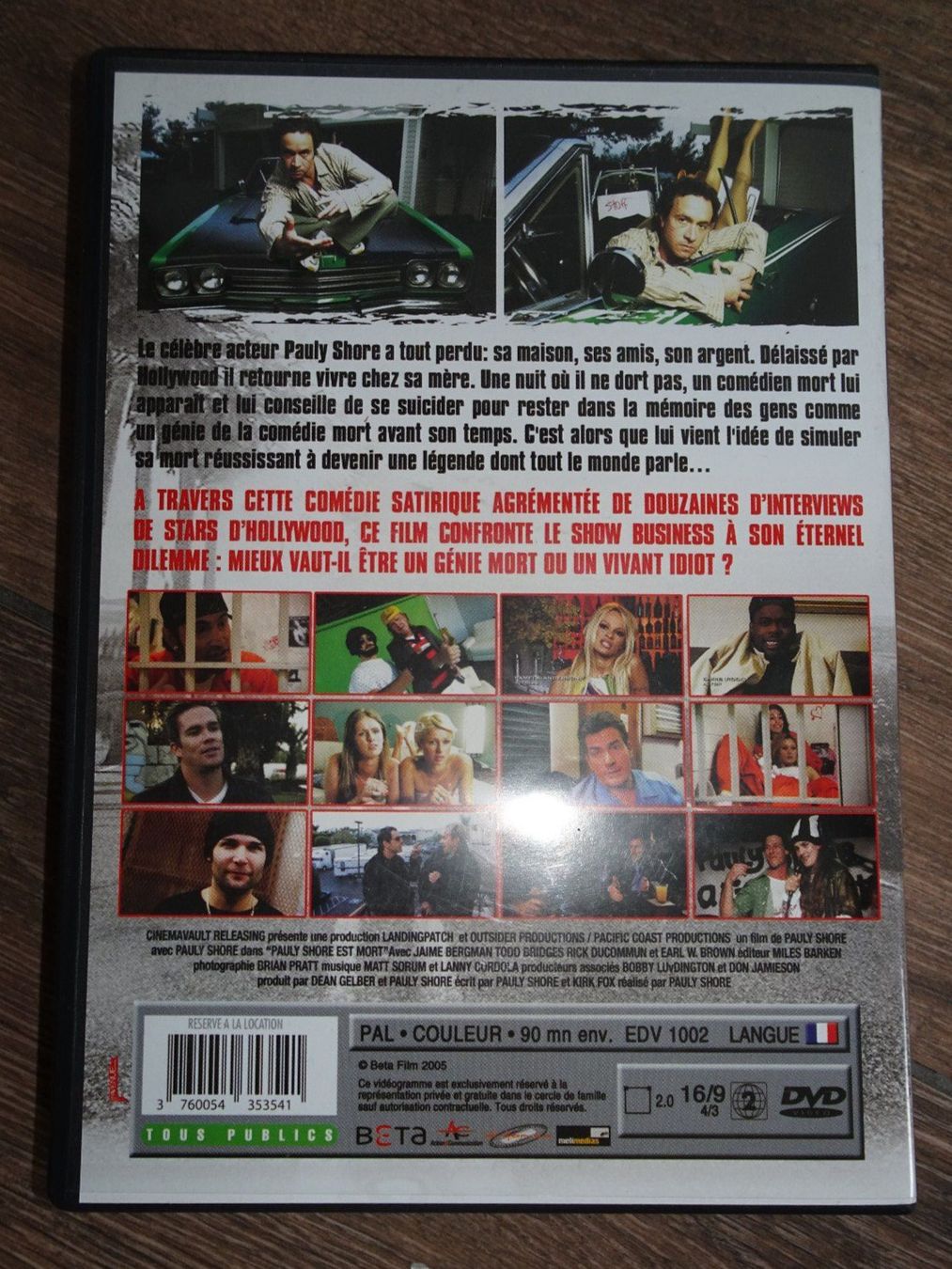 Tutti i DVDs: PAULY SHORE EST MORT – Usato da Satigny venduto da salvatore73 3