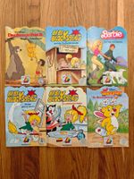 6 Formbücher 1986/1987 Dschungelbuch, Bibi Blocksberg...