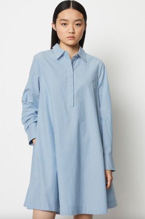 Marc O'Polo Hemdbluse Kleid gestreift Gr. 36