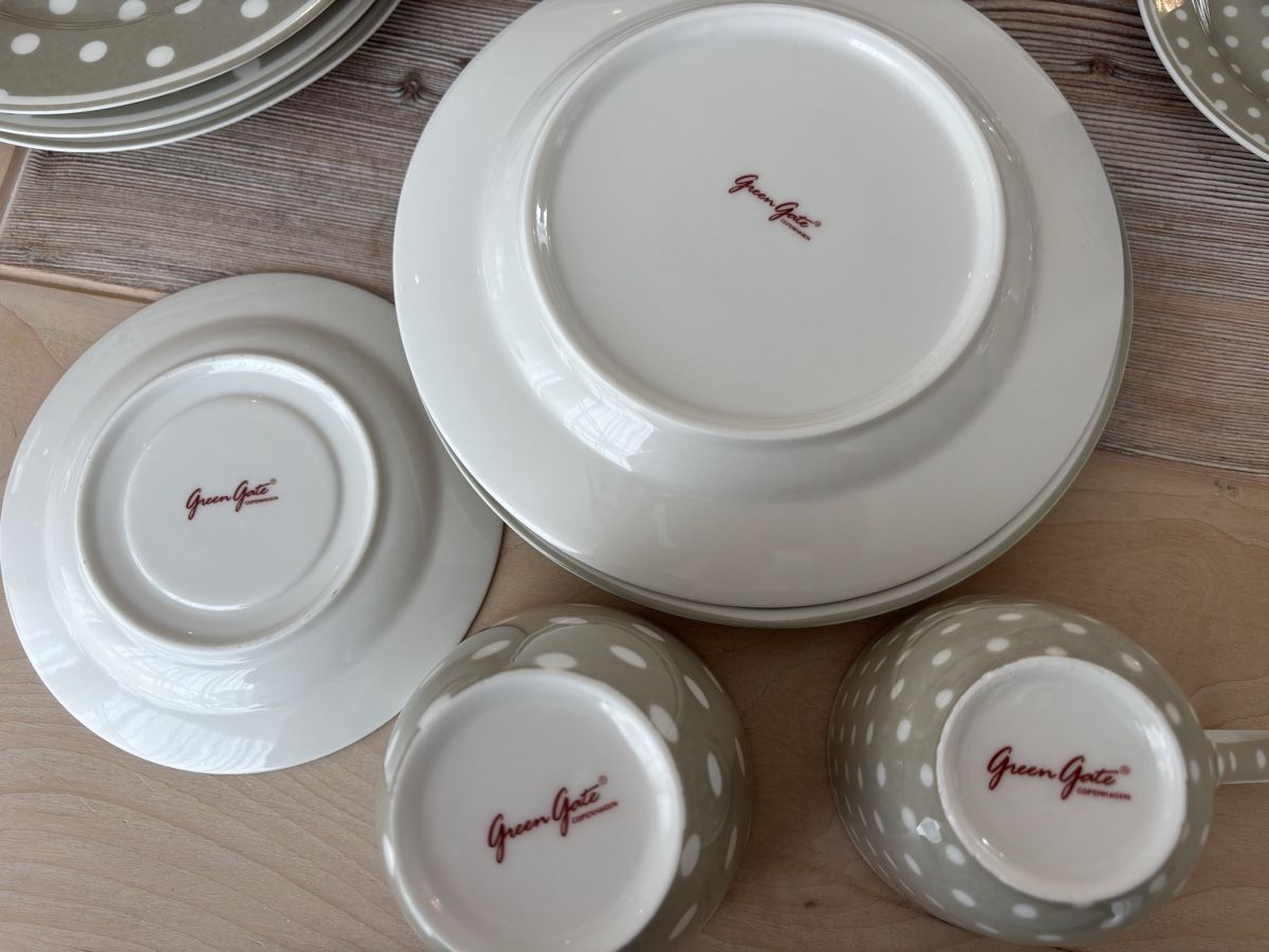 Greengate Set di piatti: GreenGate Frühstücksset – Usato da Winterthur venduto da Rahelsu 2