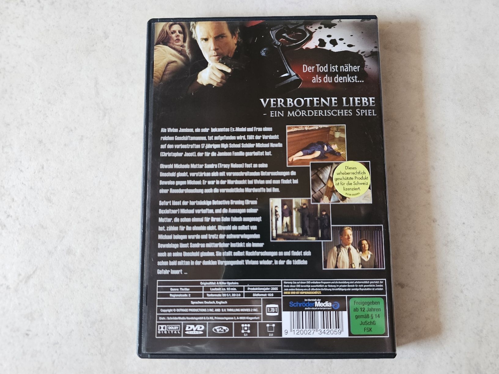 Tous les DVDs: Verbotene Liebe  -  Ein mörderisches Spiel – D'occasion à Schneisingen par backstore24 1