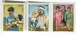 Briefmarken "Vatertag". Jordanien