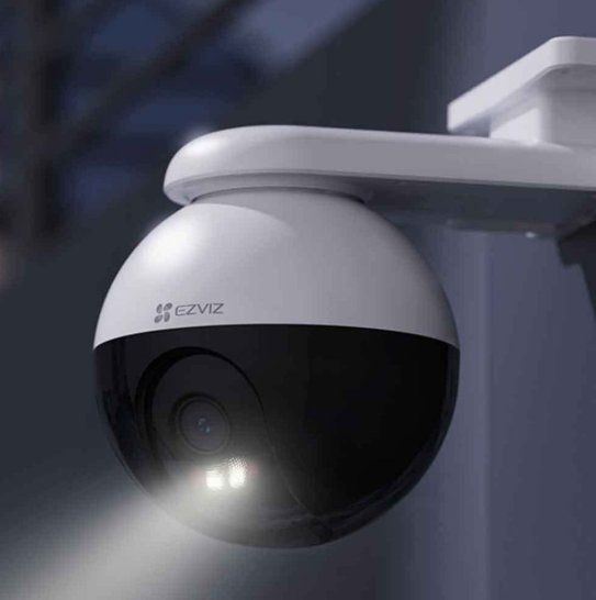 Insta360 Camcorder: EZVIZ CS-C8W WLAN-Aussenkamera 2K+, 360° – Neu und originalverpackt aus Winterthur von Smart-cam 3