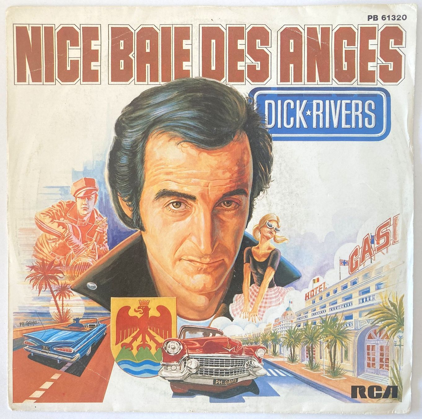 Dischi in vinile: DICK RIVERS - NICE BAIE DES ANGES – Usato da Bottens venduto da hotter-than-hell