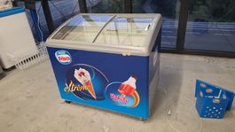 Gefriertruhe Frisco AHT mit Glasschiebedeckel fast wie neu!!