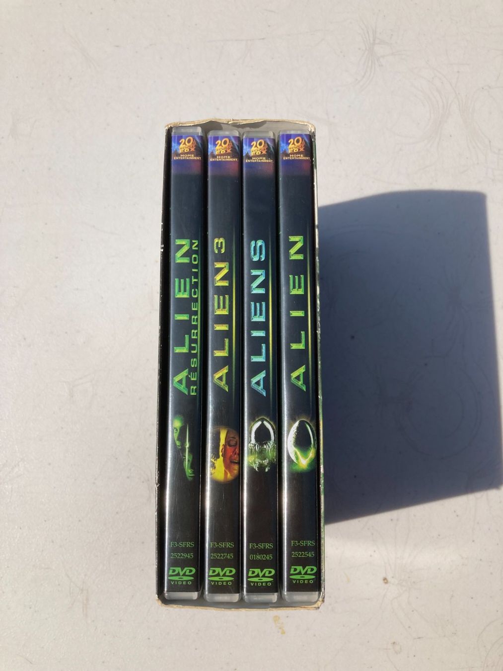 Tous les DVDs: Coffret DVD - Alien - Quadrilogy – D'occasion à Bassecourt par CALUMET-X 4