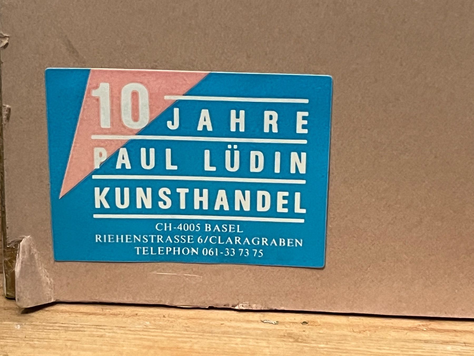 Dipinti: Hans Weidmann Original-Gemälde Signert – Usato da Basel venduto da Kaffee_und_Kunst 7