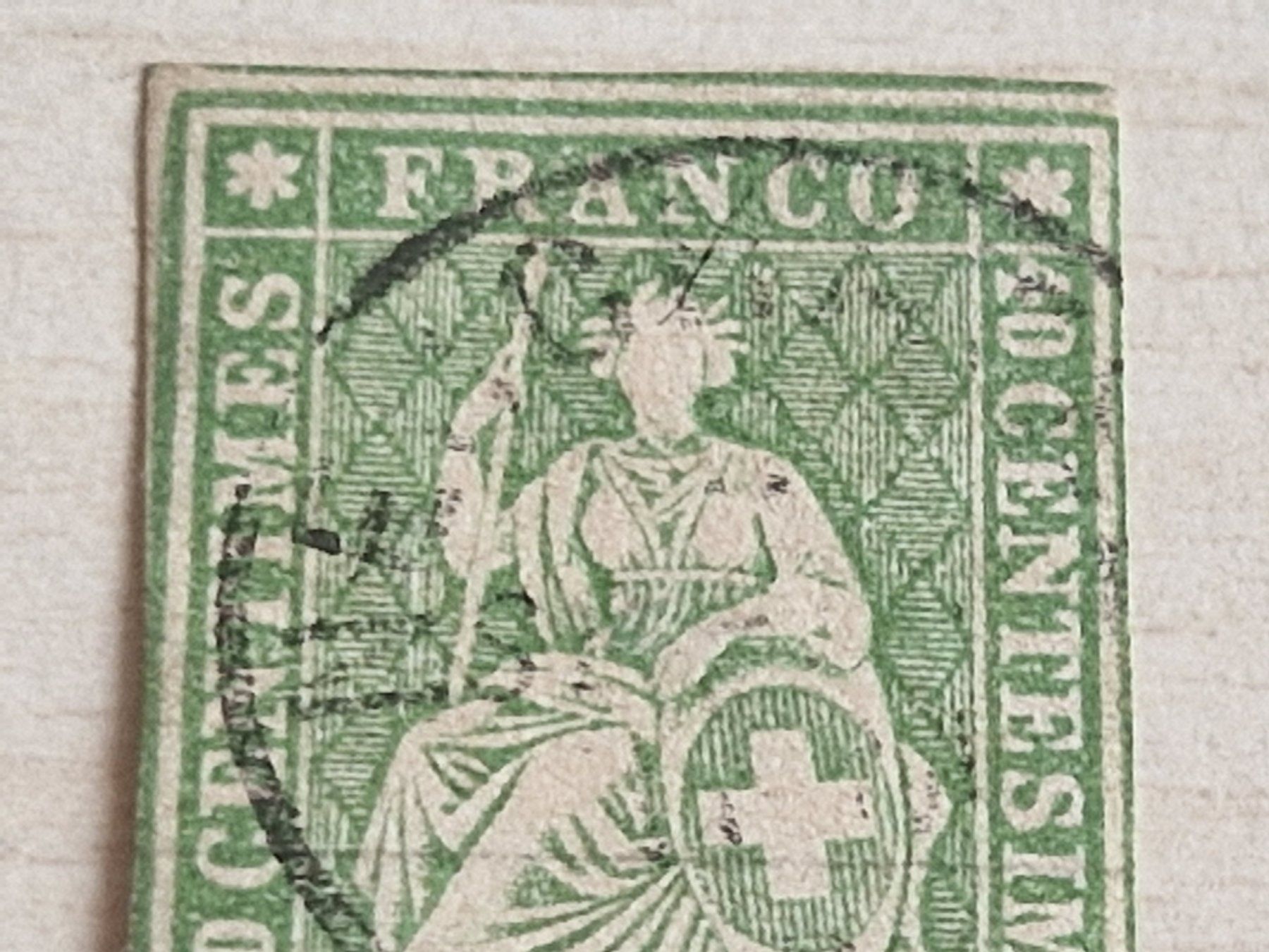 Tutti i francobolli: Strubel 26G, signiert, ab 1.- – Usato da Burgdorf venduto da Glossy01 2