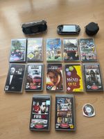 PSP Playstation Portable inkl. 13 Spiele und Zubehör