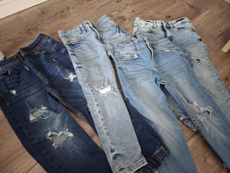 4x Jeans Hosen, Grösse 118 (Lefties)