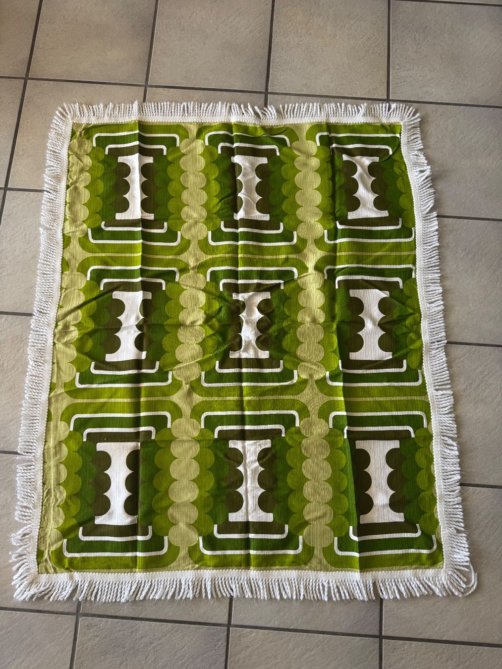 Altra biancheria da tavola: Tischtuch Teppich 70er Look – Nuovo (secondo la descrizione) da Steffisburg venduto da smocky17