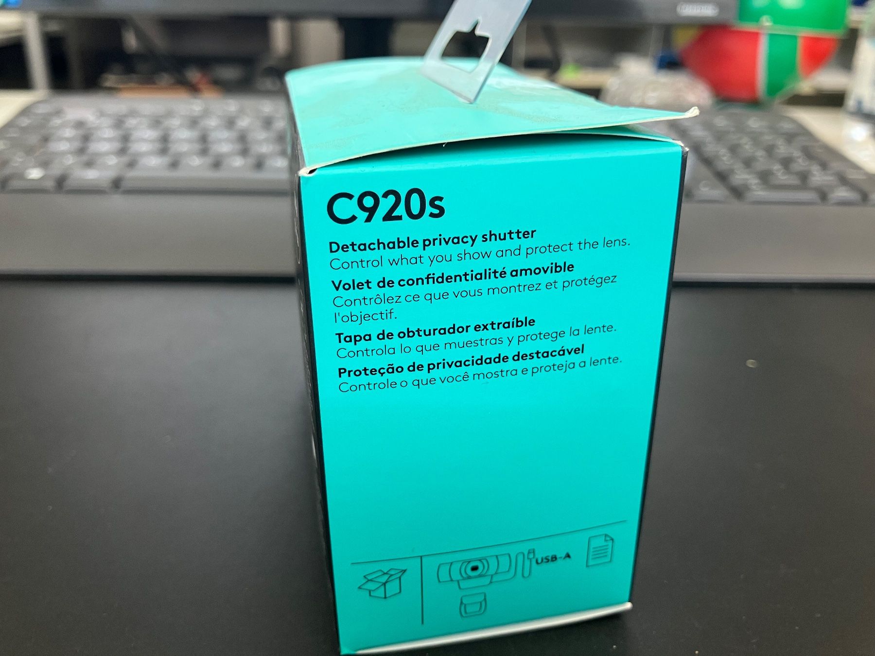 Logitech Webcams: LOGITECH  C920S  Pro HD Webcam – Neu und originalverpackt aus Aarburg von Wendepunkt_Fundgrube 1