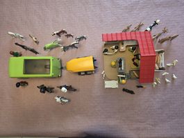 Playmobil vétérinaire et transport chevaux - Beau lot
