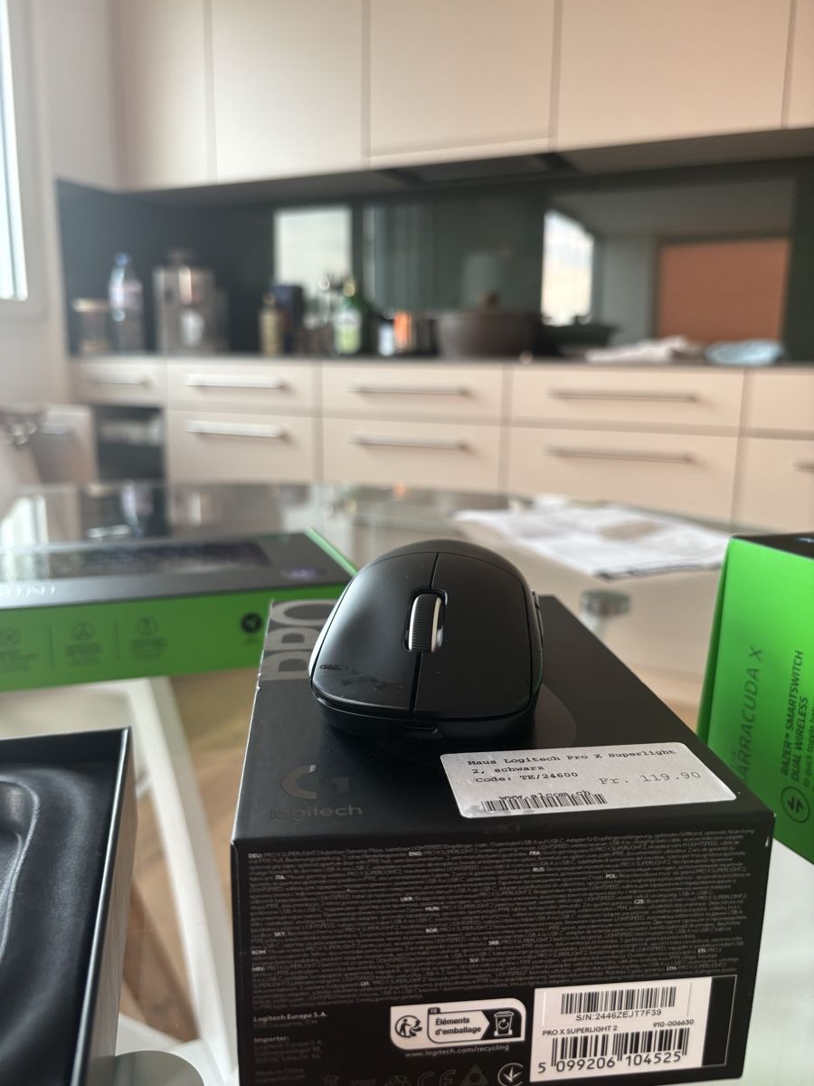 Logitech Mouse: Superlight 2 X Pro Bluetooth  – Usato da Siebnen venduto da pat_ws2j 2