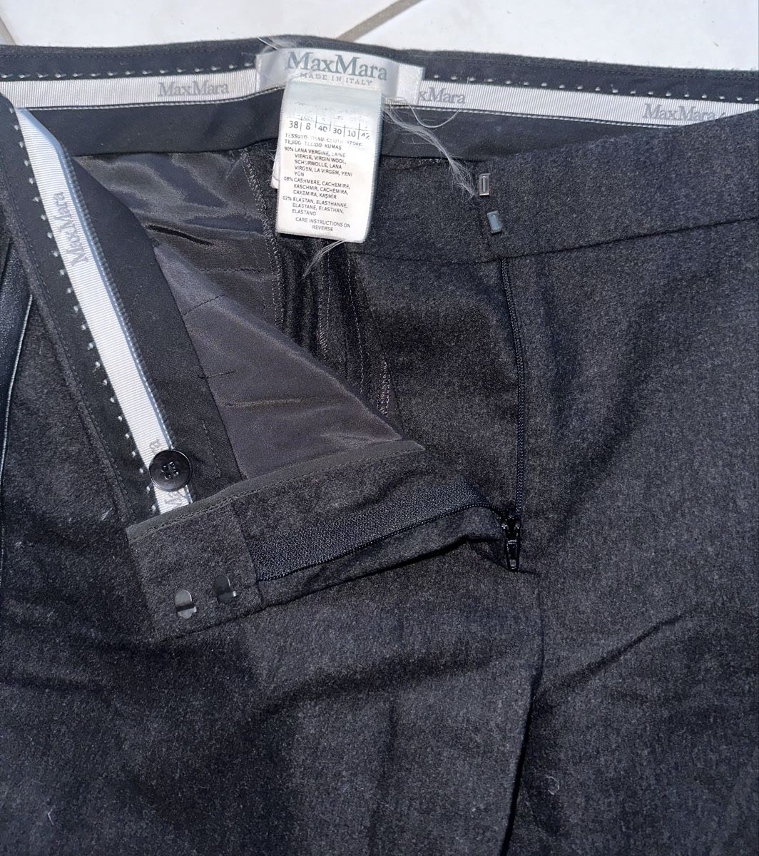 Max Mara Hosen: MAX MARA HOSE GR. 38 WOLLE  – Gebraucht aus Unteraegeri von MH203 7
