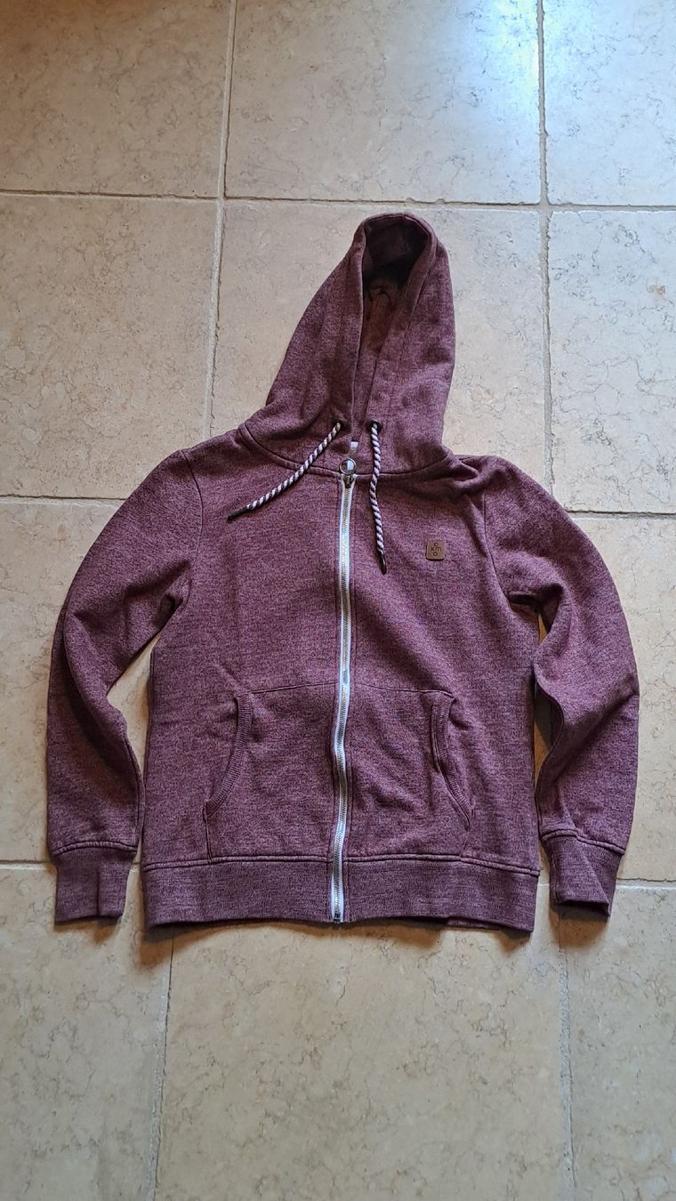 Maglioni & Felpe: Sweat zippée rouge chiné, taille S – Nuovo (secondo la descrizione) da Rolle venduto da Loutre84 4