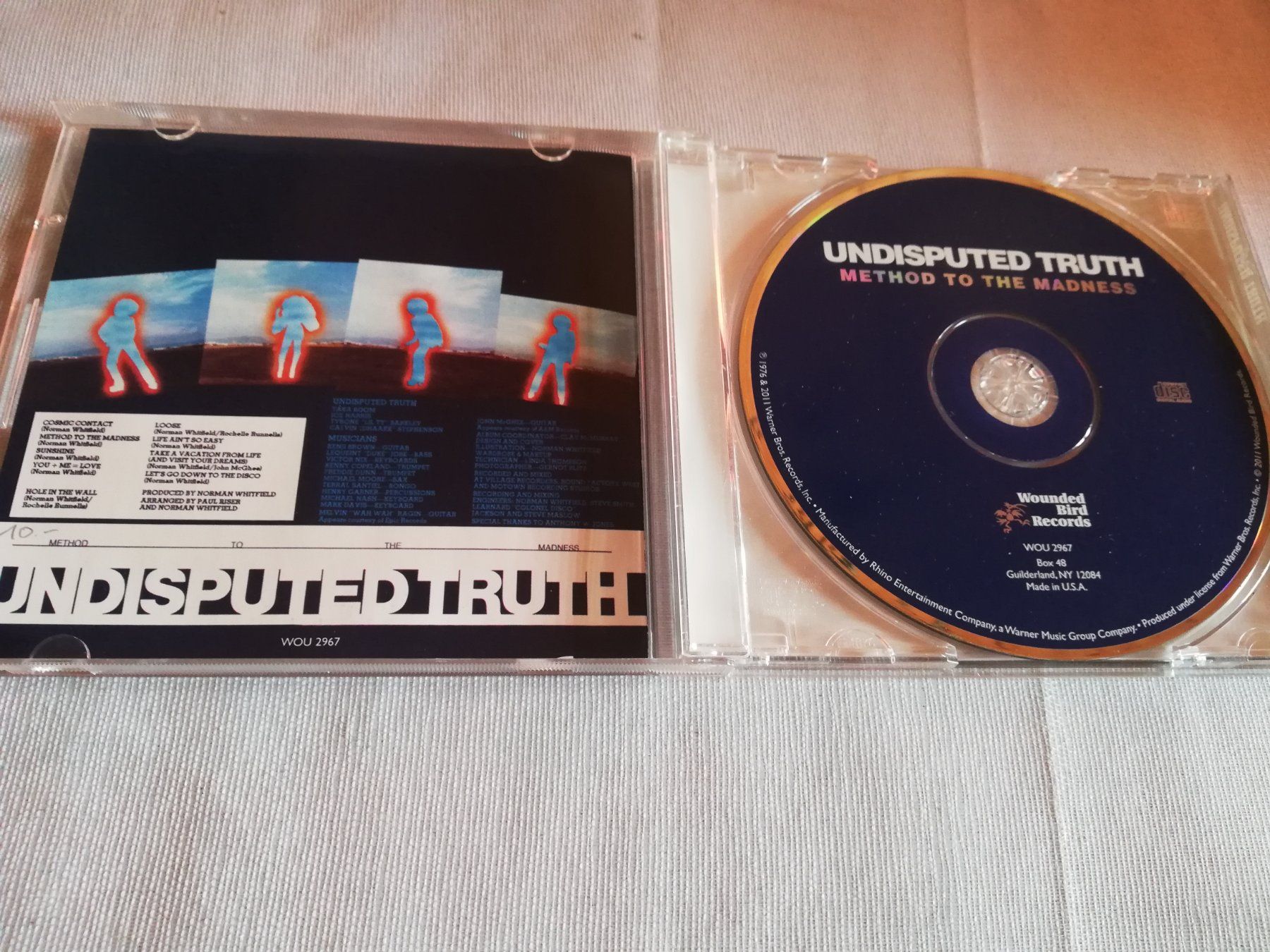 CD: UNDISOUTED TRUTH - METHOD TO THE MADNESS – Usato da Bern venduto da Vinylsound.ch 2